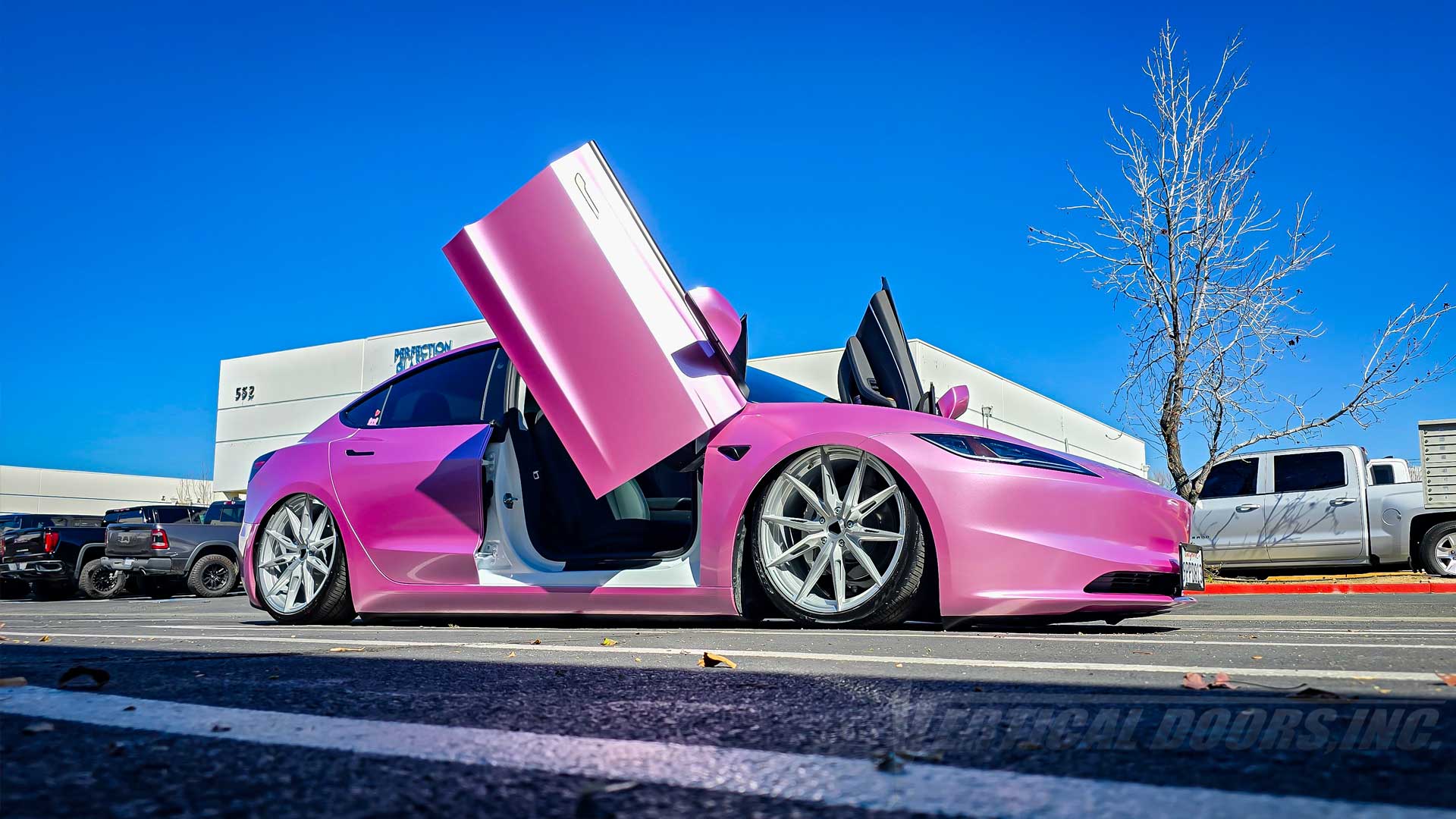 EOS Tesla Model 3 2017-2024 Vertical Doors Kit - Image 1