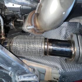 EOS 2021-PRESENT BMW G80 M3 G82 M4 ENGINE CATLESS DOWN PIPES - image 10