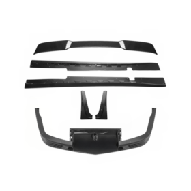 EOS 1997-04 Corvette C5 ZR1 Front Vented Lip Side Skirts Rear Spoiler - Image 1