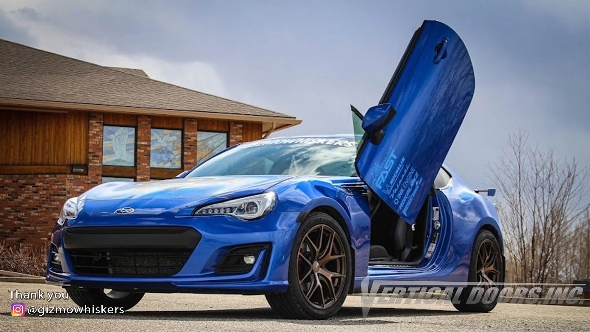 EOS Subaru BRZ 2012-2021 Vertical Doors Kit - Image 1