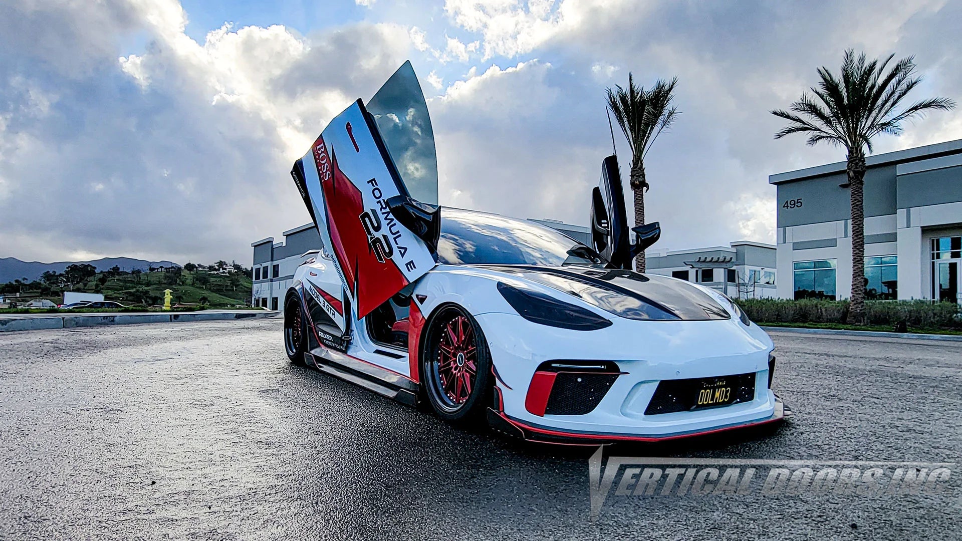 EOS Tesla Model 3 2017-2024 Vertical Doors Kit - Image 2