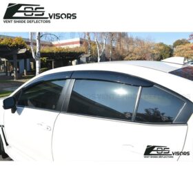 Extreme Online Store EOS Subaru WRX STi Window Visors Wind Deflectors Rain Guards - Image 8