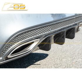 Extreme Online Store EOS -Benz C-Class W205 AMG Carbon Fiber Rear Bumper Diffuser - Image 8