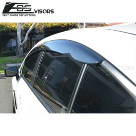 Extreme Online Store EOS Subaru WRX STi Window Visors Wind Deflectors Rain Guards - Image 6