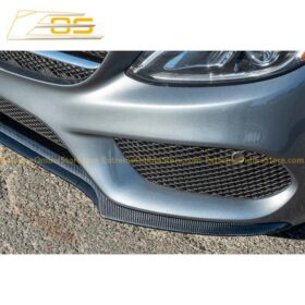 Extreme Online Store EOS -Benz C-Class W205 AMG Carbon Fiber Front Splitter Lip - Image 9