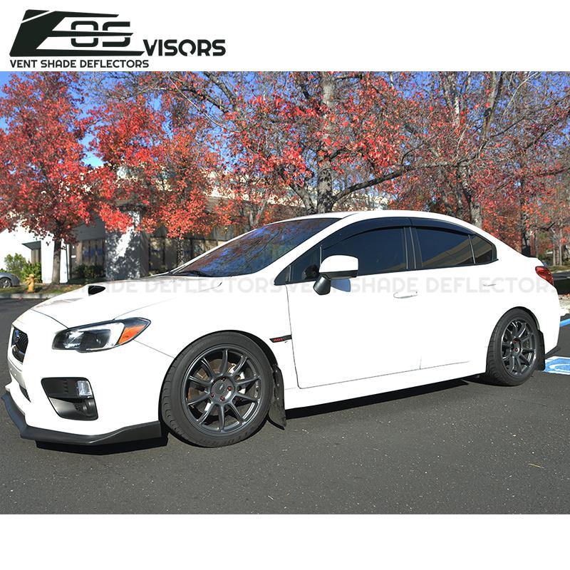 Extreme Online Store EOS Subaru WRX STi Window Visors Wind Deflectors Rain Guards