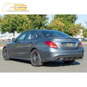 Extreme Online Store EOS -Benz C-Class W205 AMG Carbon Fiber Rear Bumper Diffuser - Image 3