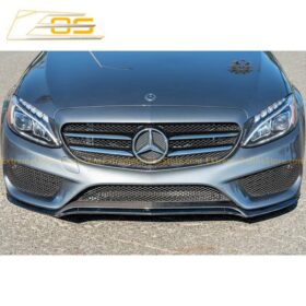 Extreme Online Store EOS -Benz C-Class W205 AMG Carbon Fiber Front Splitter Lip - Image 6