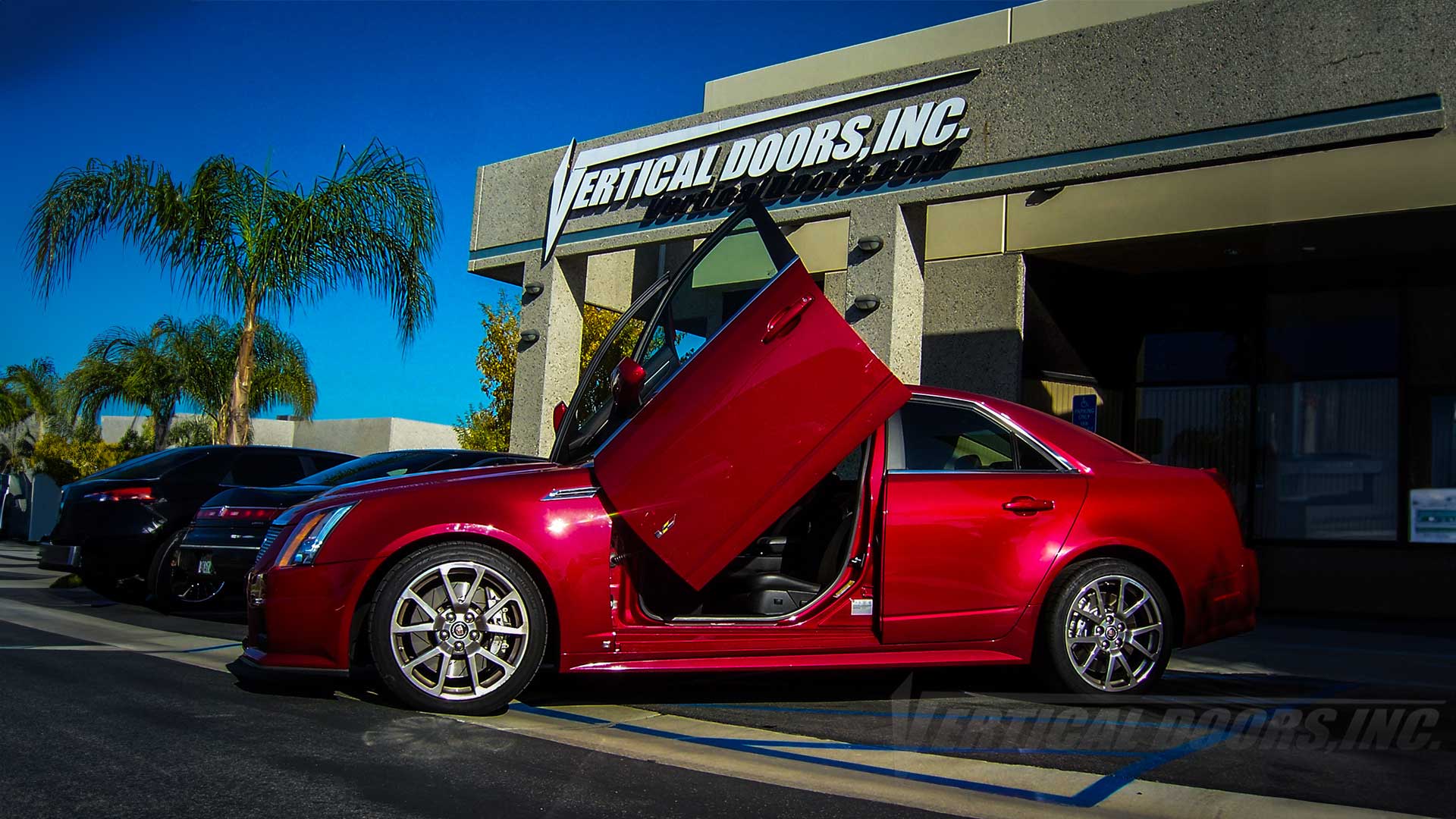 EOS Vertical doors kit compatible Cadillac CTS 2008-2013 sedan - Image 1