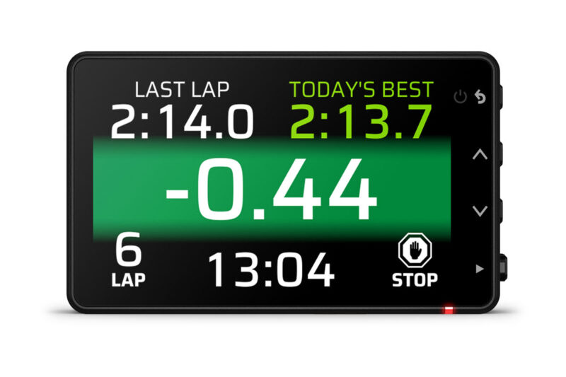 Garmin Catalyst 2 Racetrack Performance Optimizer Front View