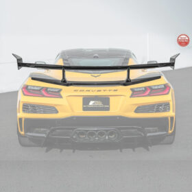 EOS ZR1 Package Corvette C8 Z06 / E-Ray DRY CARBON FIBER Rear Spoiler - Image 1