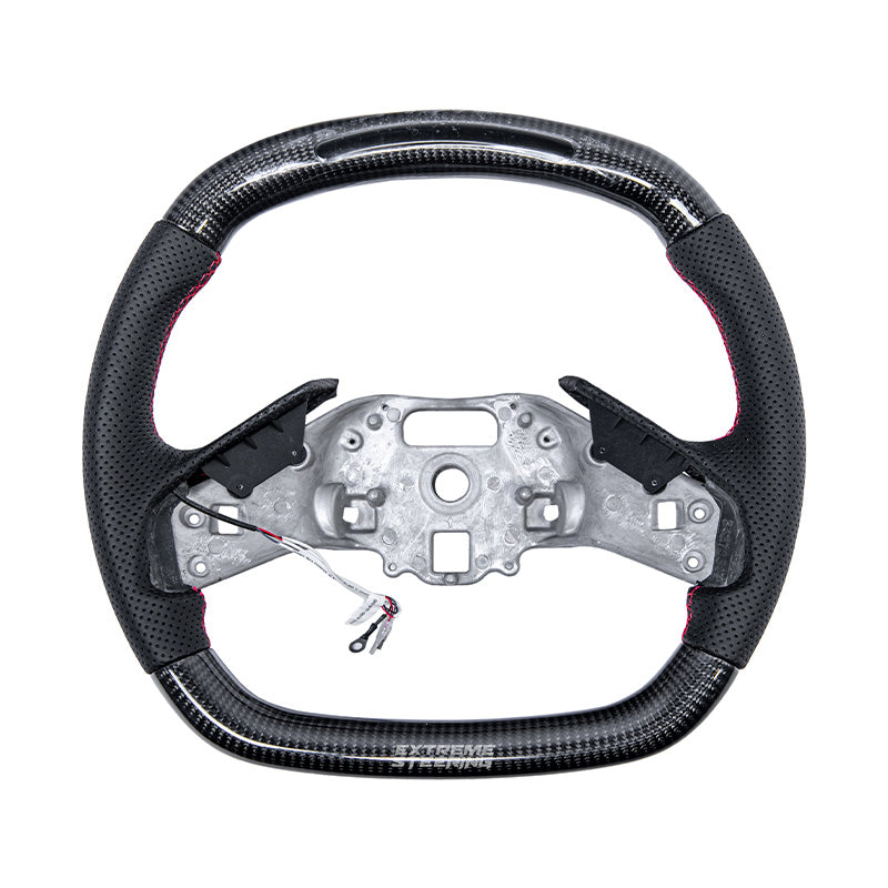 EOS 2020-Up Chevrolet Corvette C8 LED Digital Carbon Steering Wheel - FF Performance