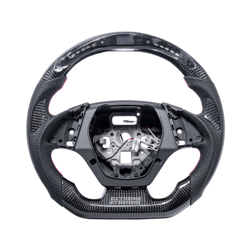 EOS 2019-24 Camaro Carbon Fiber Steering Wheel - Image 3