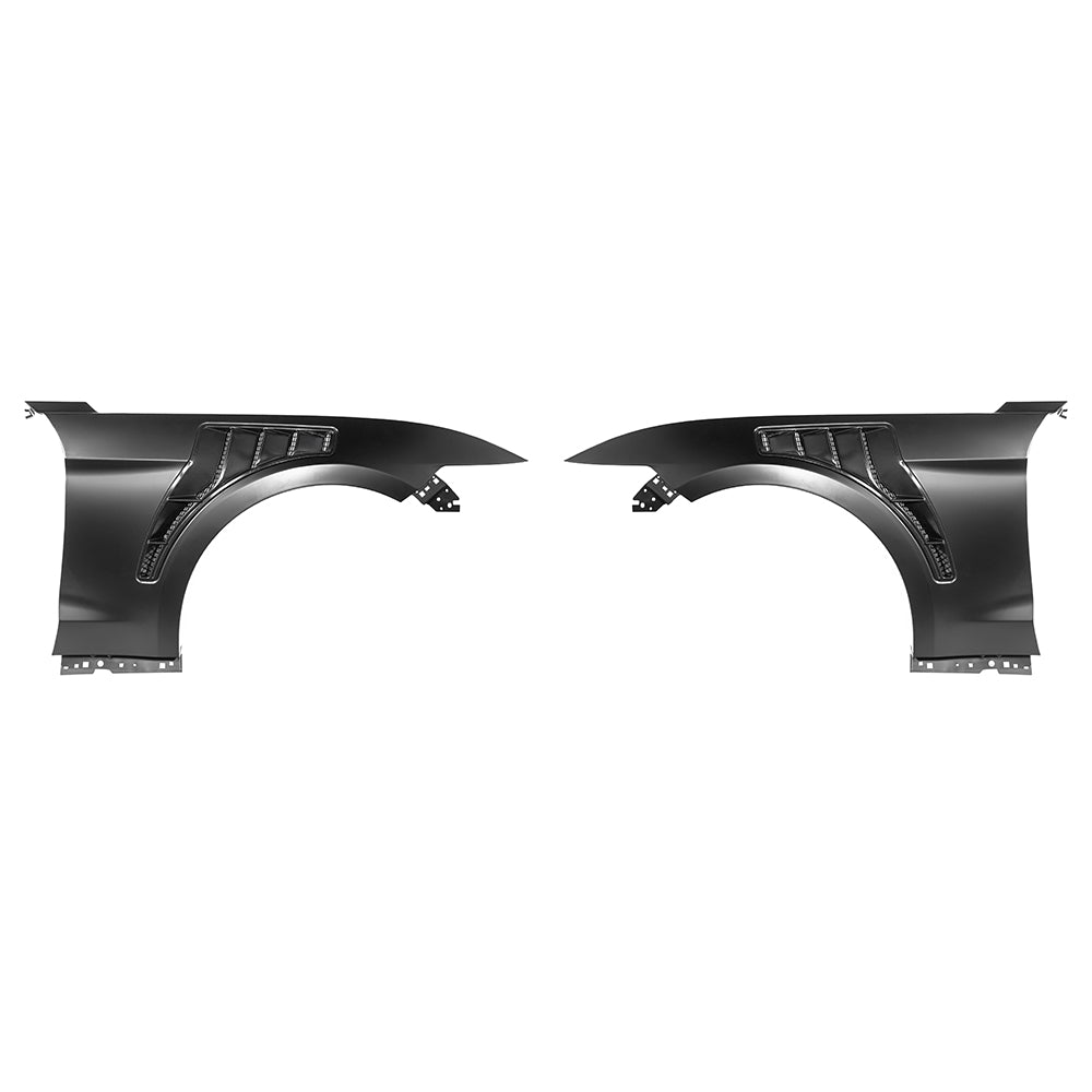 FFP 2015-17 Mustang GT500 KR Style Front Vented Fenders - Image 1