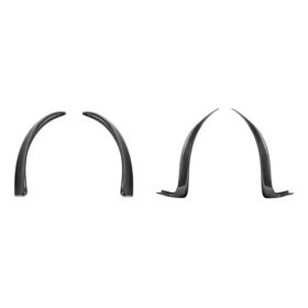 EOS 2005-13 Corvette C6 Z06 ZR1 DRY CARBON FIBER Splash Guard Mud Flaps - Image 2