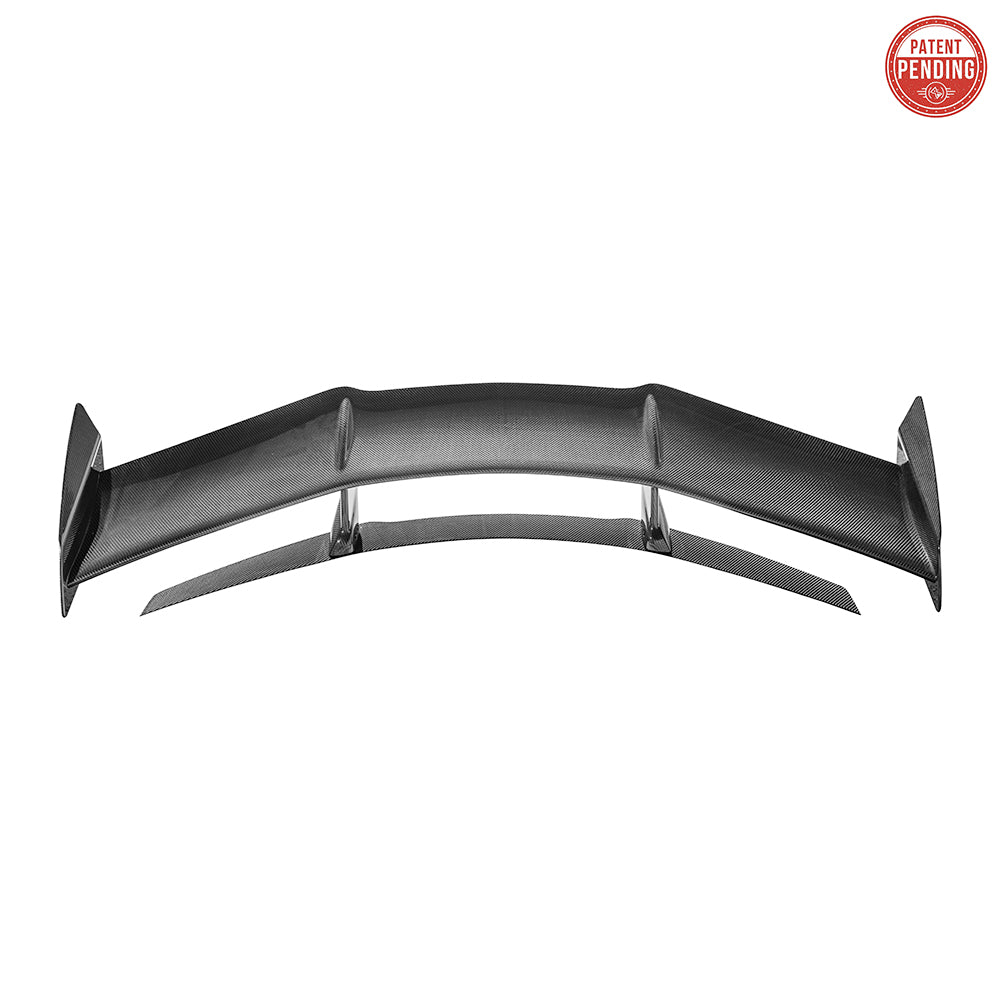 EOS ZR1 Package Corvette C8 Z06 / E-Ray DRY CARBON FIBER Rear Spoiler - Image 2
