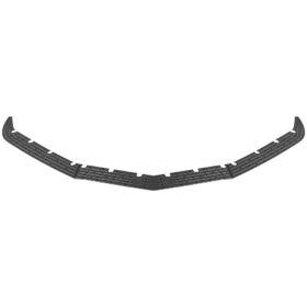 Extreme Online Store Corvette C8 Z06 Z07 Package Skid Plates Front Lip Splitter Protector for C8 Corvette - Image 2