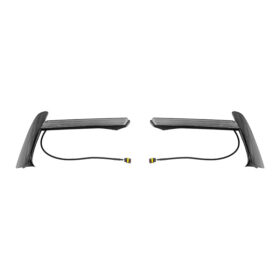 EOS 2020-Up Corvette C8 DRY CARBON FIBER Sequential LED DRL Light Bar Bezel Insert - Image 2