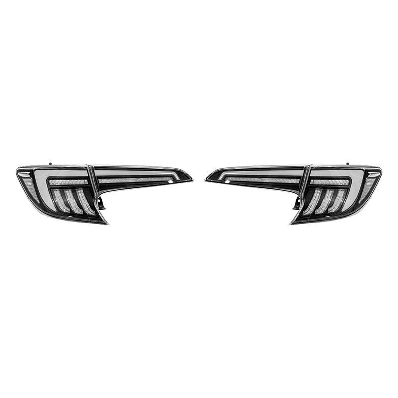 EOS 2019-Up Corolla Hatchback GR Sequential Signal LED Clear Rear Taillights - Image 2