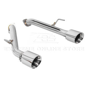 EOS 2023-Present Nissan 400Z RZ34 Stainless Steel Muffler Delete Axle Back Dual Tips Exhaust - Image 1