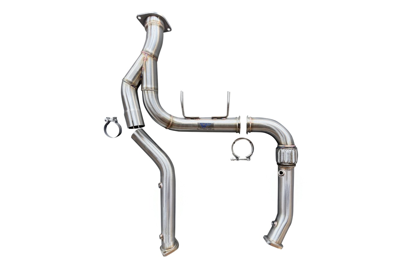 CVF 2021-2023 Ford F-150 3.5L EcoBoost Stainless Steel Race Downpipes