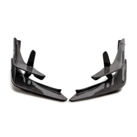 Seibon Fiber Front Bumper Canards For 2023-2025 Honda Civic Type R