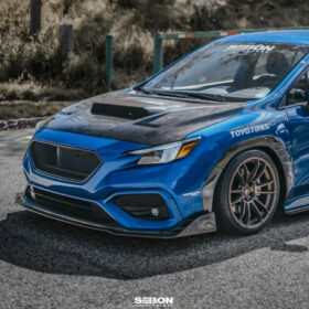 Seibon Fiber Front Bumper Trim for 2022-2025 Subaru WRX