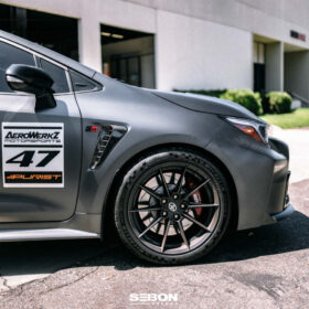 Seibon Dry Carbon Fender Vents For 2023-2025 Toyota GR Corolla - Gloss