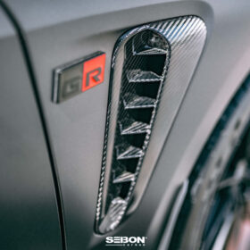 Seibon Dry Carbon Fender Vents For 2023-2025 Toyota GR Corolla - Gloss