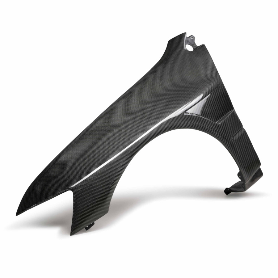 Seibon Fiber Fenders for 2003-2006 Mitsubishi Lancer EVO8 (10mm Wider)