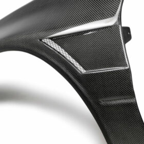 Seibon Fiber Fenders for 2003-2006 Mitsubishi Lancer EVO8 (10mm Wider)