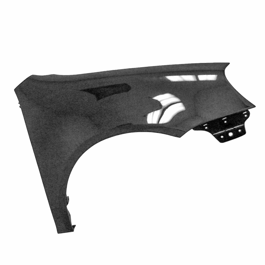 Seibon Fiber Fenders for 2006-2009 Volkswagen Golf GTI (10mm Wider)