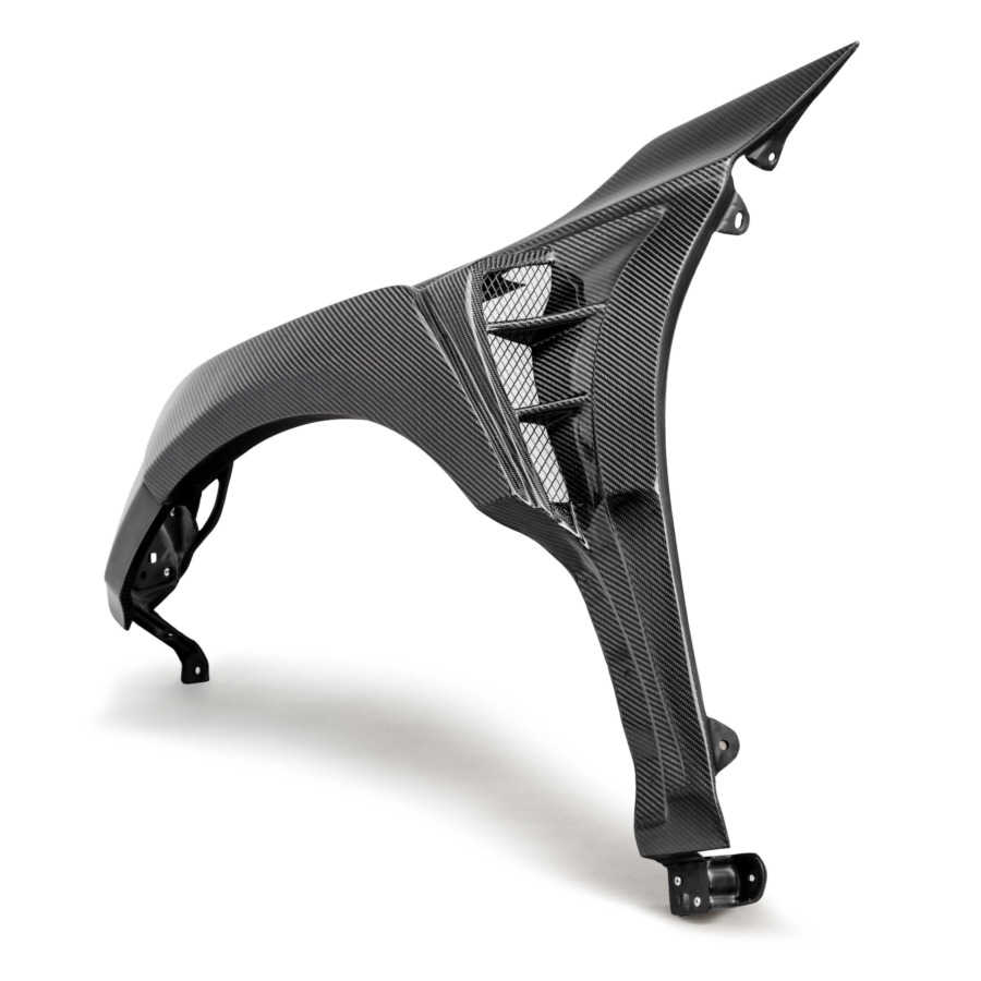 Seibon MB-Style Carbon Fiber Fenders For 2023-2025 Honda Civic Type R (20mm Wider)