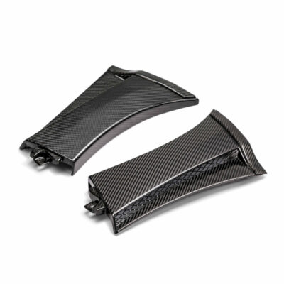 Seibon Carbon Fiber Fender Caps For 2008-2014 Subaru STI / 2011-2014 WRX