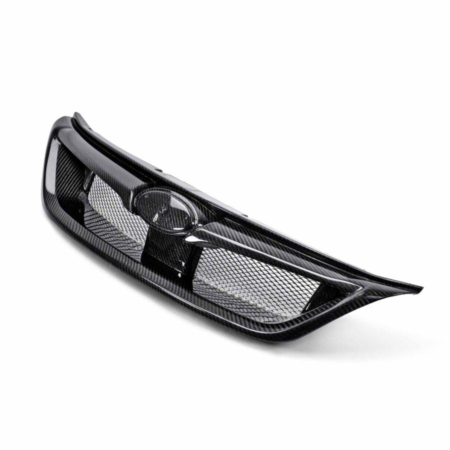 Seibon STI-Style Carbon Fiber Front Grille For 2011-2014 Subaru WRX STI