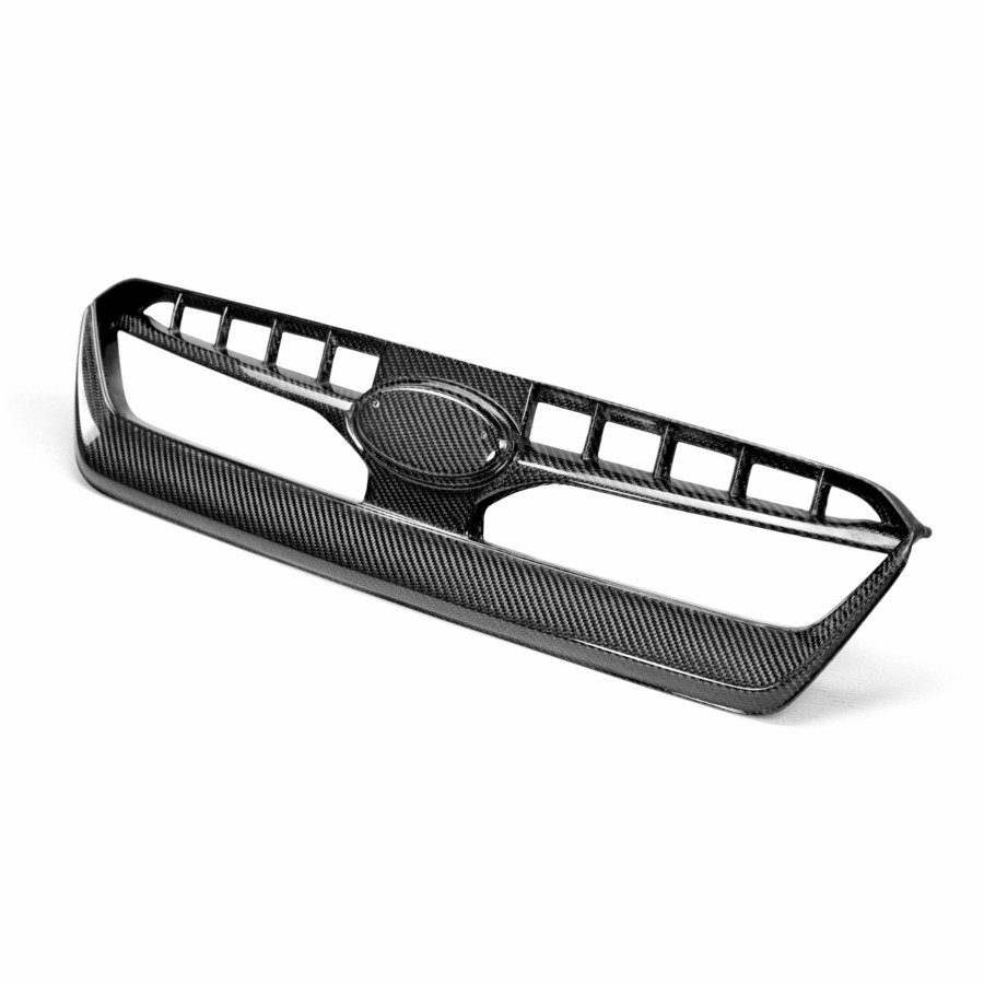 Seibon OEM-Style Carbon Fiber Front Grille for 2015-2017 Subaru WRX/STi