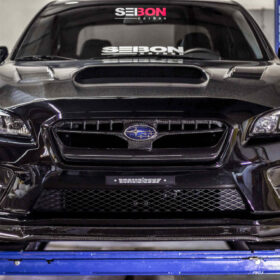 Seibon OEM-Style Carbon Fiber Front Grille for 2015-2017 Subaru WRX/STi