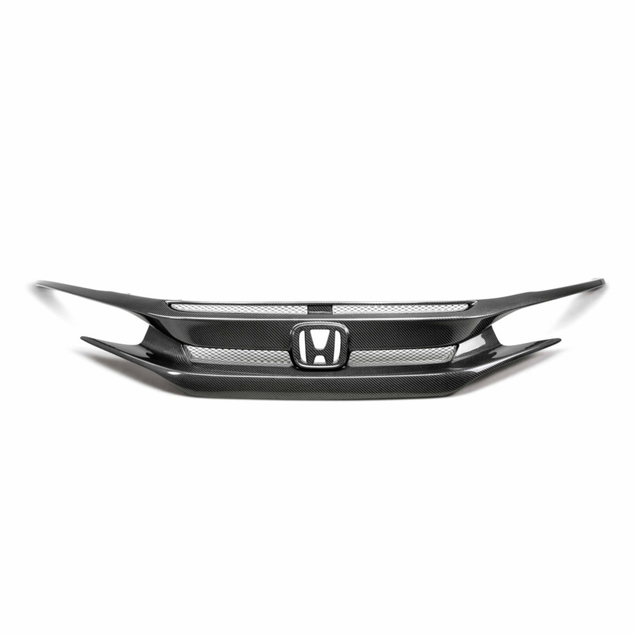 Seibon OE-Style Carbon Fiber Front Grille For 2016-2021 Honda Civic