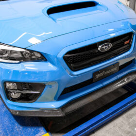 Seibon MB1-Style Carbon Fiber Front Lip for 2015-2017 Subaru WRX/STi