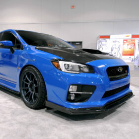 Seibon MB3-Style Carbon Fiber Front Lip for 2015-2017 Subaru WRX/STI
