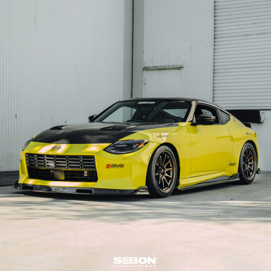 Seibon MB-Style Carbon Fiber Front Lip For 2023-2025 Nissan Z