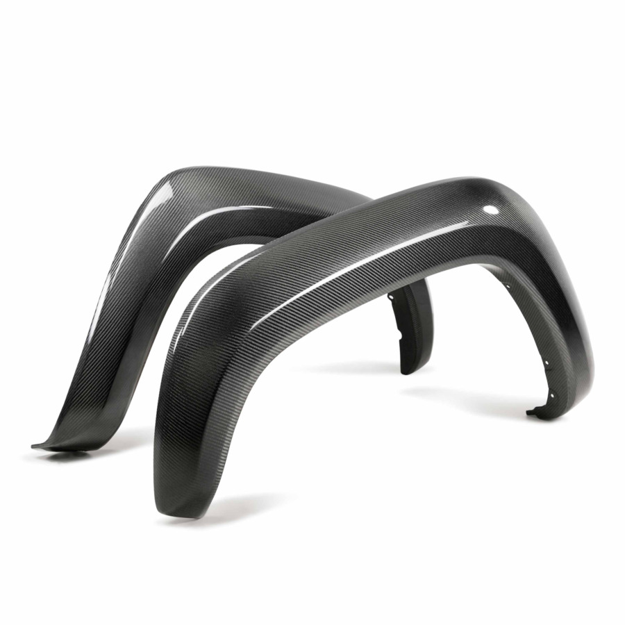 Seibon Fiber Front Fender Flares For 2016-2023 Toyota Tacoma