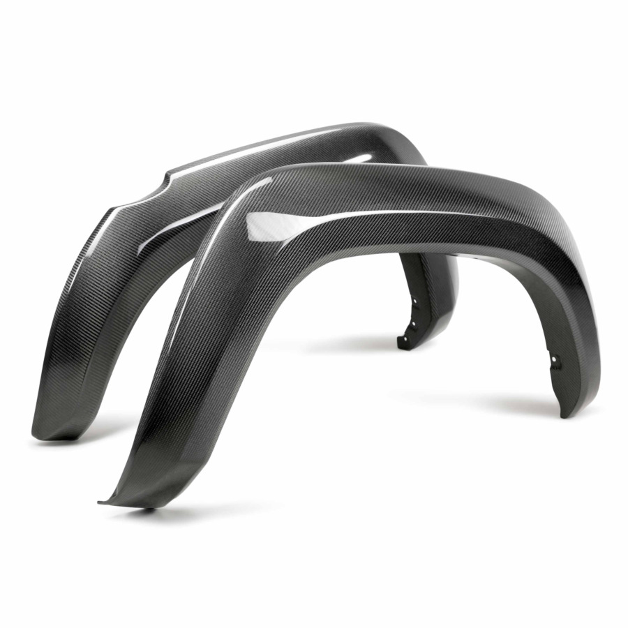 Seibon Fiber Rear Fender Flares For 2016-2023 Toyota Tacoma