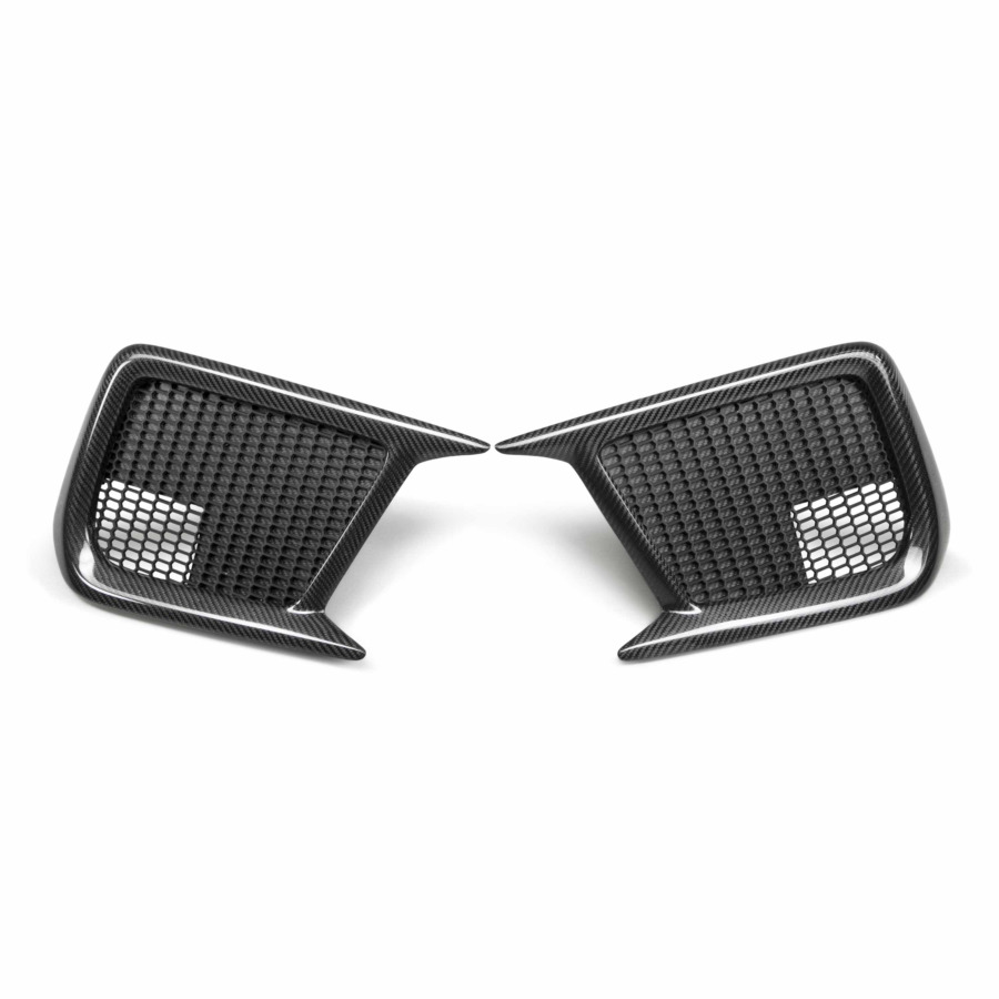 Seibon Carbon Fiber Fog Light Surround For 2018-2021 Subaru WRX/STI