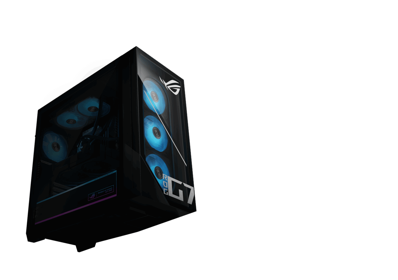 ASUS ROG G700 Gaming Desktop Front View