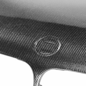 Seibon OEM-Style Carbon Fiber Hood for 2002-2005 BMW E46 4DR, LCI