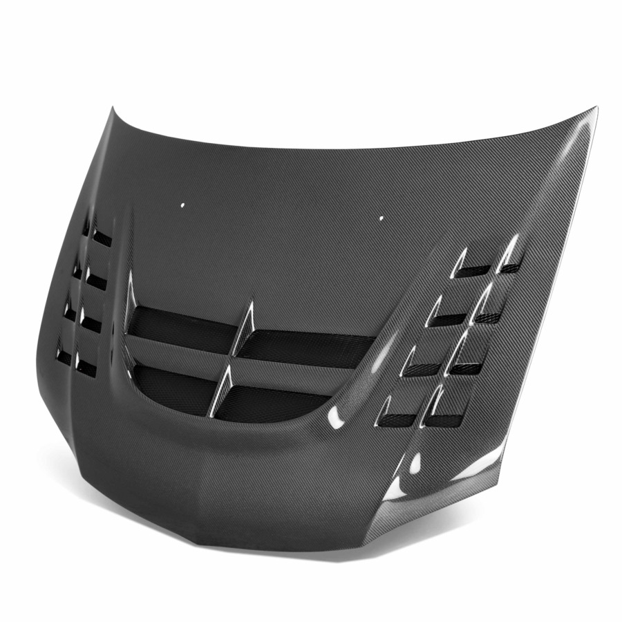 Seibon CWII-Style Carbon Fiber Hood for 2003-2006 Mitsubishi Lancer EVO