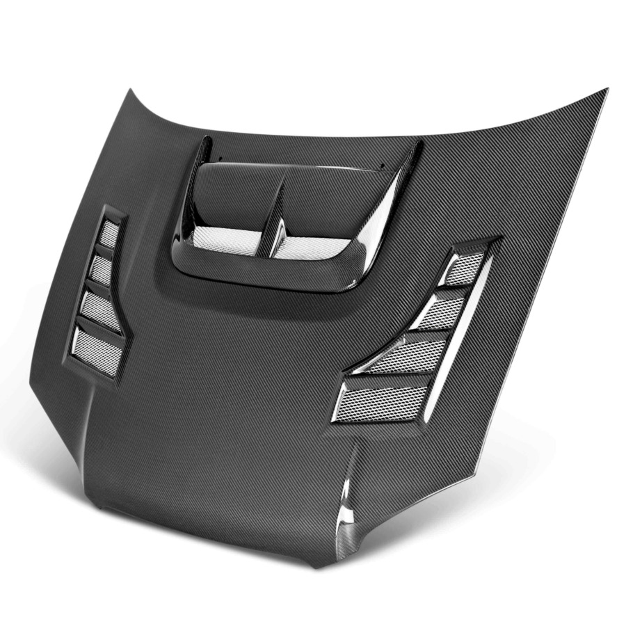 Seibon CW-Style Carbon Fiber Hood for 2004-2005 Subaru Impreza/WRX/STi