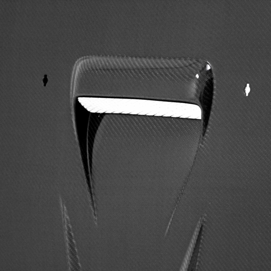 Seibon CW-Style Carbon Fiber Hood for 2008-2015 Mitsubishi Lancer EVO X