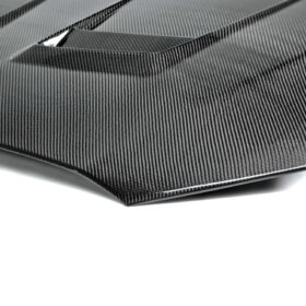 Seibon DV-Style Carbon Fiber Hood For 2008-2015 Mitsubishi Lancer EVO X